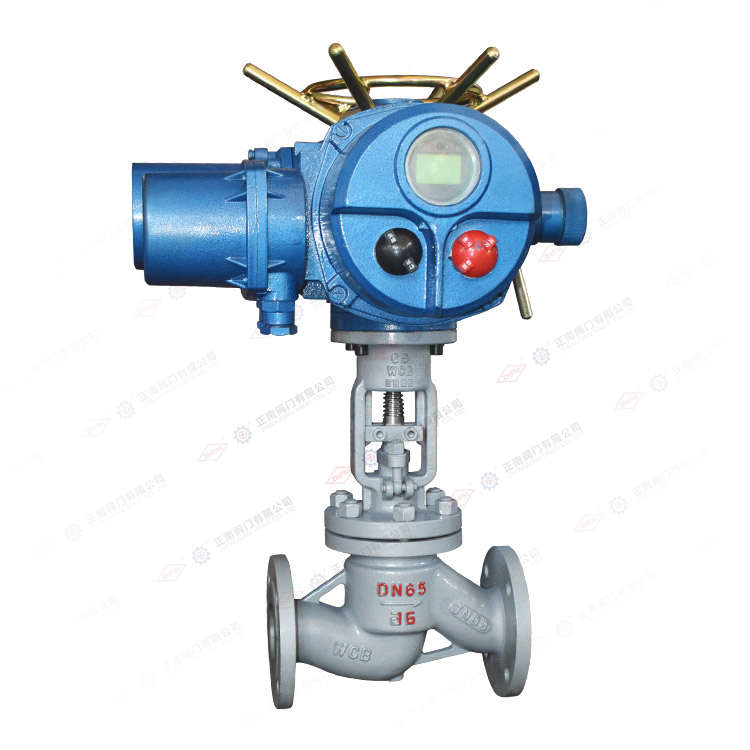 Запорный клапан на электрическом фланце