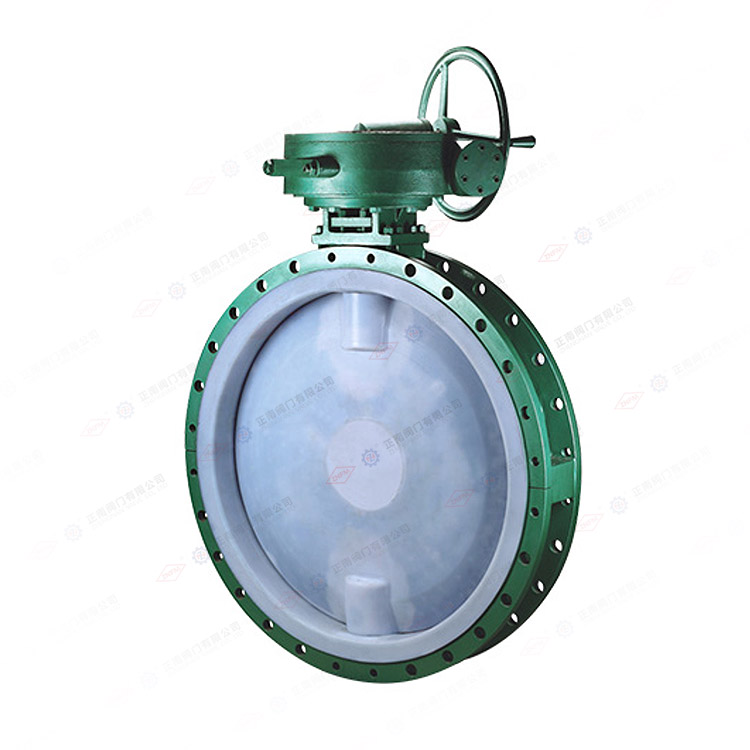 Фтор-ручной фланцевый клапан