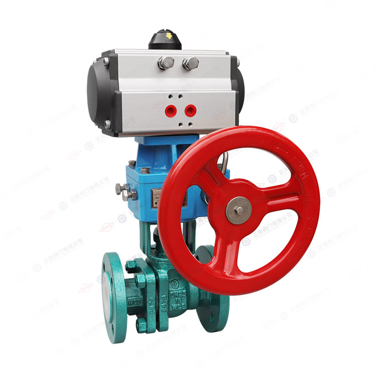 Пневматическая полоска покрыта фторосферным клапаном